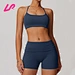 Wholesale Custom Gym Shorts And Bra Set